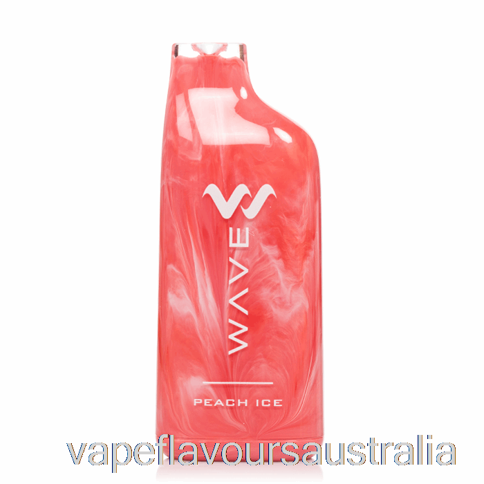 Vape Flavours Australia Wavetec WAVE 8000 Disposable Peach Ice